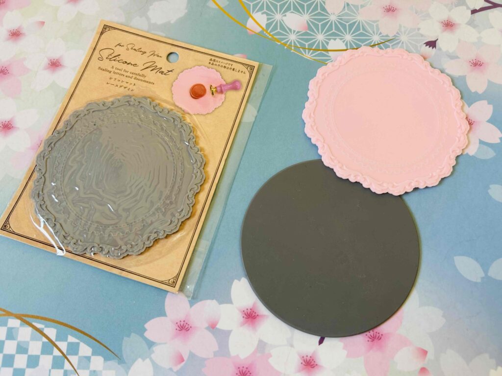 シーリングスタンプ　シリコンマットの写真