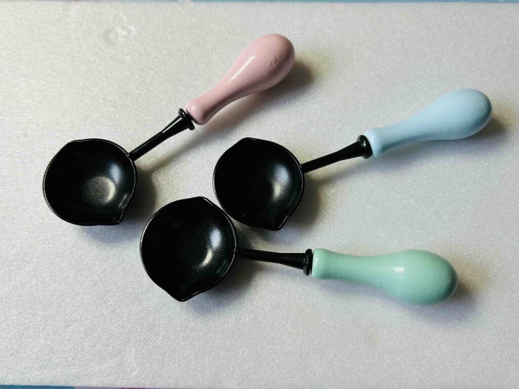 テフロン加工されたシーリングスプーンの写真